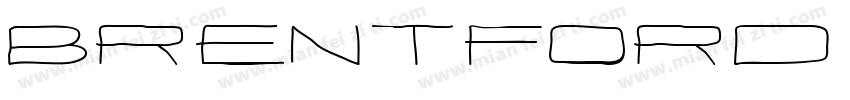 Brentford ExpandedRegular字体转换